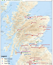 Timber Processing Sites Map